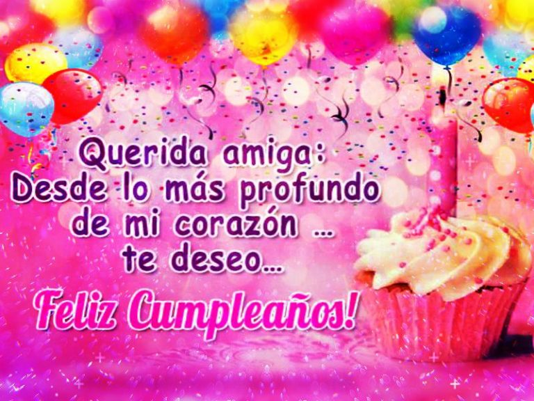 Frases De Cumple Anos Para Amiga